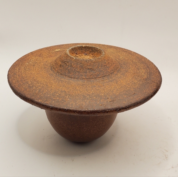 Juan Valdez Rare Handmade Pottery Espresso Cups And Saucers Set of 2 Brown Beige - Picture 9 of 16